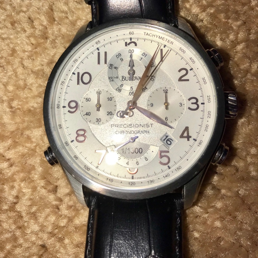 Bulova Precisionist Tachymeter Chronograph Watch
